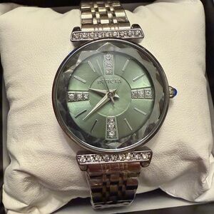 Invicta Women's Silver and Crystal 30 mm Watch
